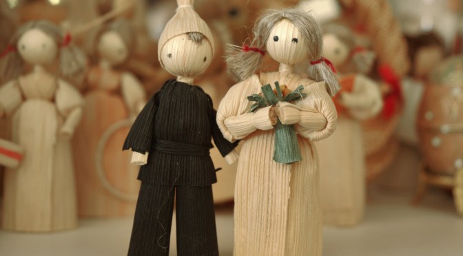 Corn husk dolls