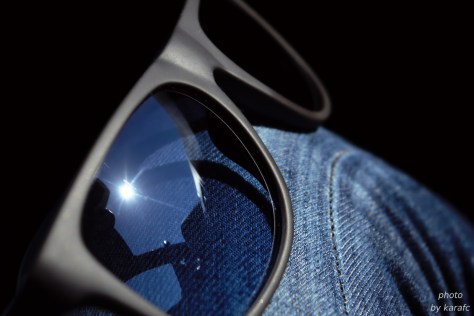 sunglasses, light and reflection