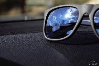 sunglasses, light and reflection