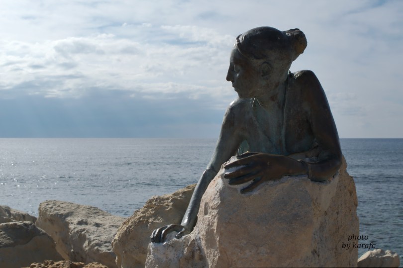 "Sol Alter", bronze sculpture, Pafos, Cyprus